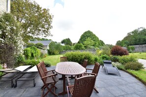 Balcony - Manor in Normandy With Spa and Pool (Ponts sur Seulles)