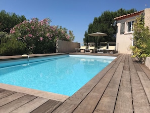 Outdoor pool - Cozy Villa in Caunes-minervois With Swimming Pool (Caunes-Minervois)