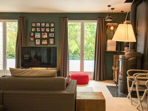 Villa | Living room - Villa Near Les Vans With Private Pool (Les Salelles)