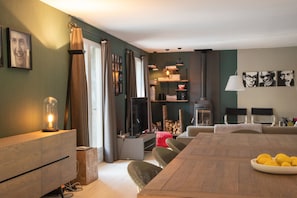 Villa | Living room - Villa Near Les Vans With Private Pool (Les Salelles)