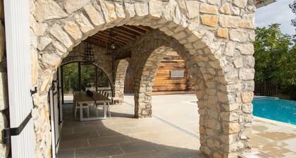 Villa Near Les Vans With Private Pool