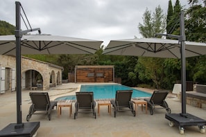 Villa | Pool | Indoor pool, outdoor pool - Villa Near Les Vans With Private Pool (Les Salelles)