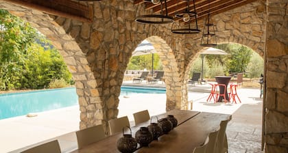 Villa Near Les Vans With Private Pool