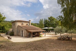 Villa | Exterior - Villa Near Les Vans With Private Pool (Les Salelles)