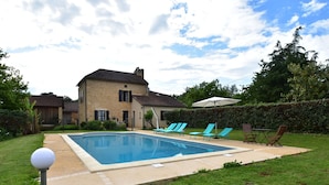 Exterior - Modern Holiday Home in Besse With Private Pool (Besse)