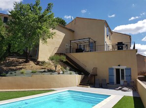 Villa | Exterior - Peaceful Poolside Escape (Montouliers)