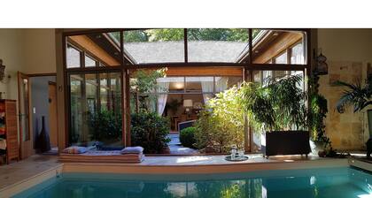 Dream Villa in the Forest With Private Indoor Heated Swimming Pool, Jacuzzi!