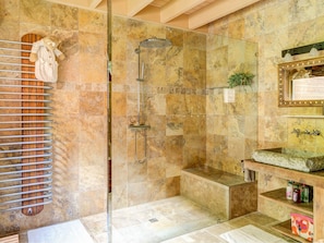 Bathroom - Dream Villa in the Forest With Private Indoor Heated Swimming Pool, Jacuzzi! (Jaudrais)