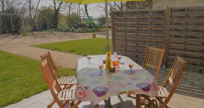 Charming and Modern Gîte With Heated Swimming Pool in Rural Setting Near Angers