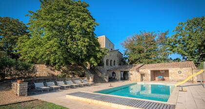 Holiday Home in Saint-marcel-de-careiret With Heated Pool