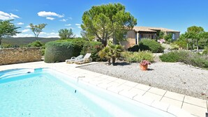 Unclassified image, 3 of 37, button - Single Storey Villa With Private Pool and Large Garden on the Edge of Wine Village (Saint-Jean-de-Minervois)
