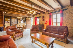 Ferienhaus | Wohnzimmer