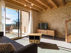 House | Living room - Modern Holiday Home in Mayrac With Swimming Pool (Mayrac)