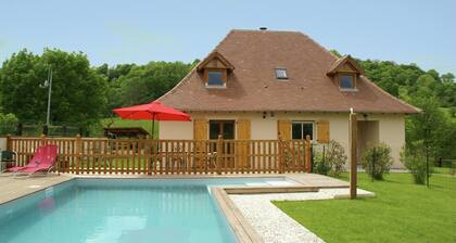 Nature Escape in Loubressac With Pool