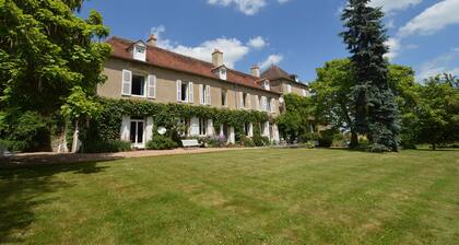 Mansion in Champvert With Pond View Terrace