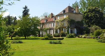 Mansion in Champvert With Pond View Terrace