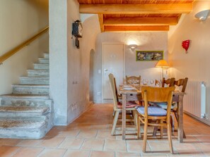 Dining - Renovated Large Family Mas With Heated Pool and Diving Board Near Minerve (Vélieux)