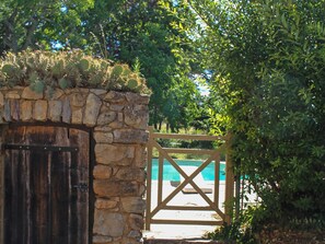Pool - Renovated Large Family Mas With Heated Pool and Diving Board Near Minerve (Vélieux)