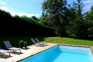 House | Pool - Beautifully Located Country House With Heated Pool (Auriac)