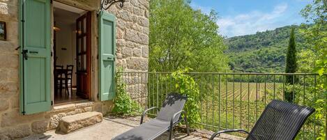 Ferienhaus | Balkon