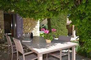Ferienhaus | Balkon
