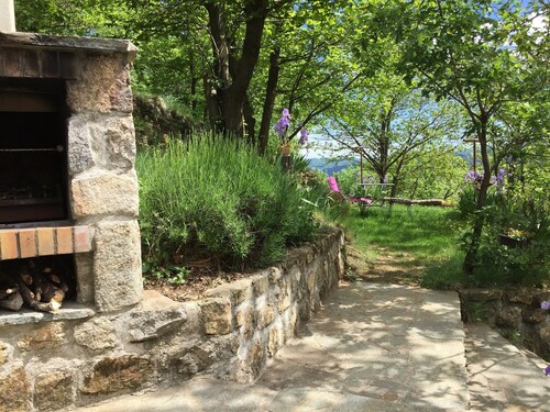 House in Ardeche Near Ray-pic Falls