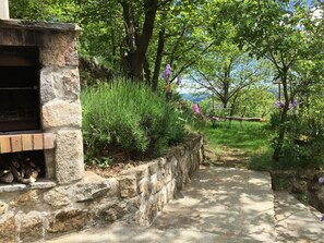 House | Balcony - House in Ardeche Near Ray-pic Falls (Saint-Pierre-de-Colombier)