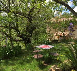 Garden - House in Ardeche Near Ray-pic Falls (Saint-Pierre-de-Colombier)