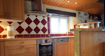 House in Ardeche Near Ray-pic Falls