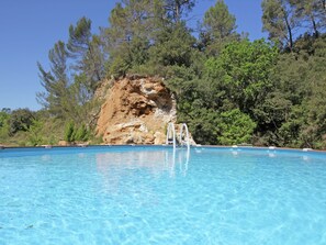 Outdoor pool - Beautiful Holiday Home in Barjols With Swimming Pool (Barjols)
