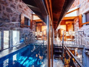 Pool - Traditional Stone House With Interiour Pool, Sauna, Garden, Terrace With BBQ (Stari Grad)