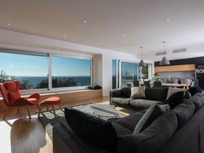 Villa | Living area - Luxurious Villa in Kozino With Fenced Garden (Zadar)