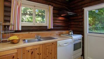 Chalet | Dapur pribadi | Kursi makan untuk bayi