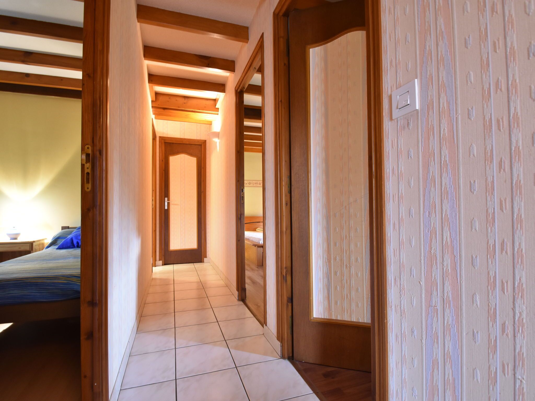 3 bedrooms, individually furnished, bed sheets