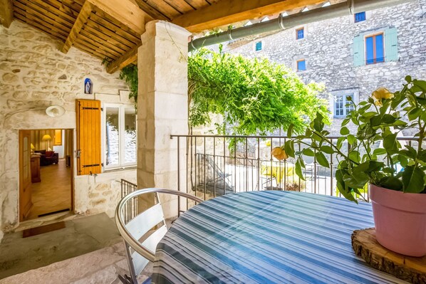 Balcony - Montclus Charm: Views & Calm (Montclus)