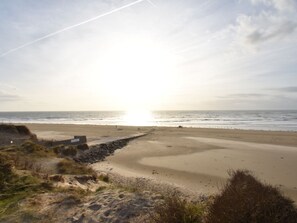Beach - Secluded Holiday Home in Surville With Garden & Centre Nearby (La Haye)