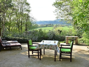 Balcony - Delightful Holiday Home in Onlay With Fenced Garden (Onlay)