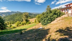 A hillside property with a view of a mountain range. - Agriturismo in the Appenines with Covered Swimming Pool & Hot Tub (Apecchio)