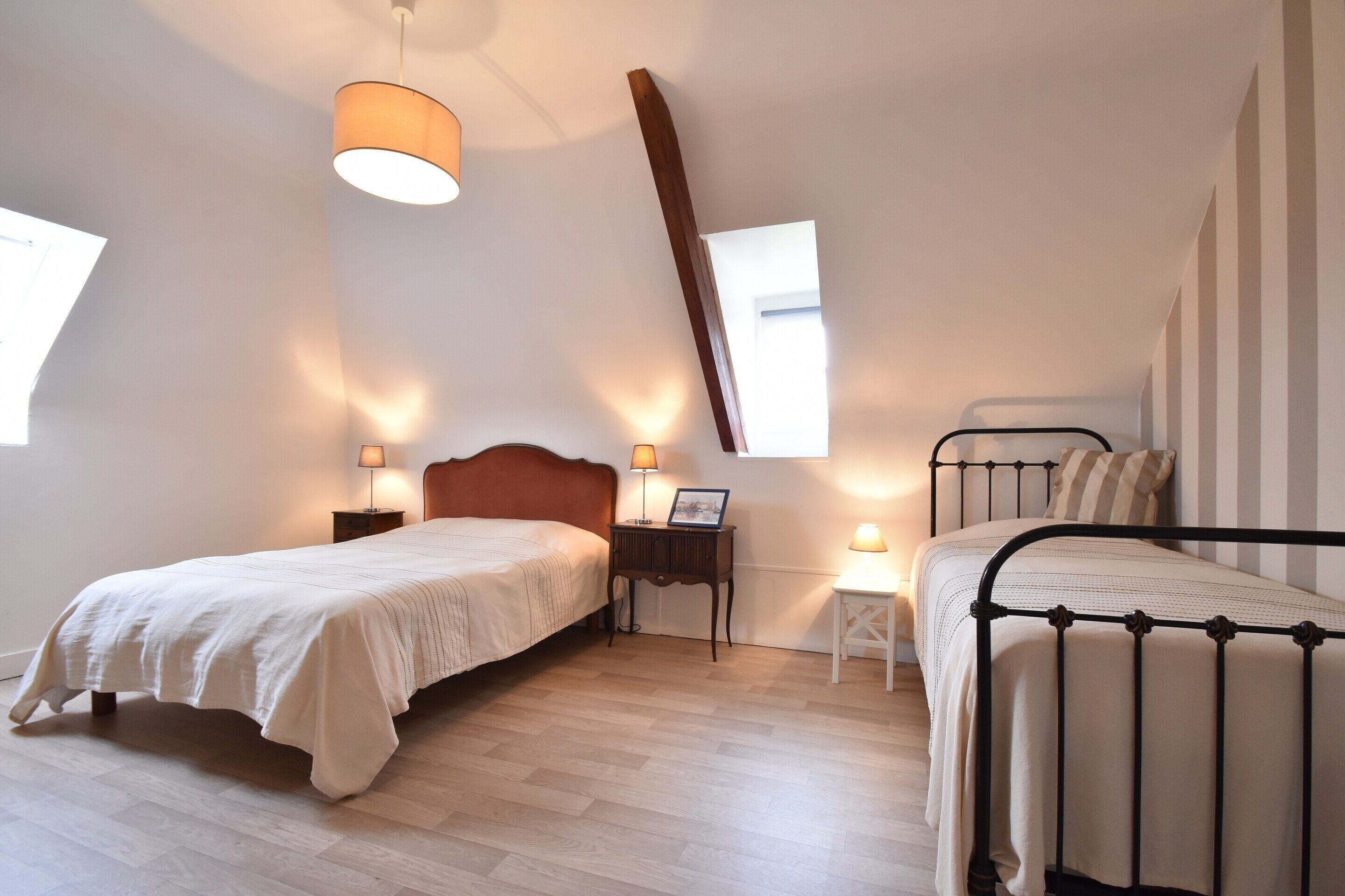 2 bedrooms, individually furnished