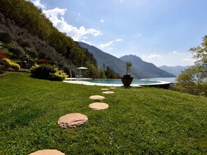 Apartment | View from property - Flat by Lake Iseo With Mountain Views (Pisogne)
