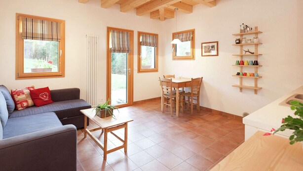 Living room - Sun-Drenched Holiday Home near Feltre in Dolomites (Cesiomaggiore)