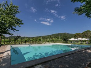 House | Pool | Outdoor pool - Holiday Home Bucine With Pool and Forest Views (Bucine)
