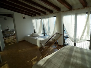 2 bedrooms, individually furnished, bed sheets