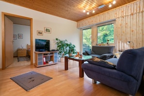 Ferienhaus | Wohnzimmer | Fernseher