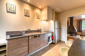 Villa | Privat køkken | Højstol