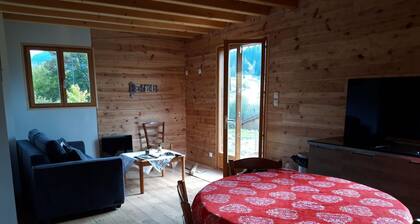 Brand-new Wooden Chalet Offering Vast Views, 800m From Gérardmer and Close to the Pistes