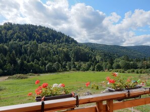 Outdoor dining - Alluring Chalet in Gérardmer With Terrace (Gerardmer)