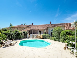House | Exterior - Holiday Home Saint-laurent Pool & Garden (Saint-Laurent-de-la-Salle)