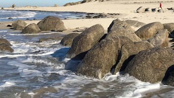 海灘、躺椅、沙灘巾