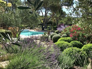 Exterior - Stylish Villa With Heated Swimming Pool Close to the Lovely L'isle-sur-la-sorgue (Saumane-de-Vaucluse)